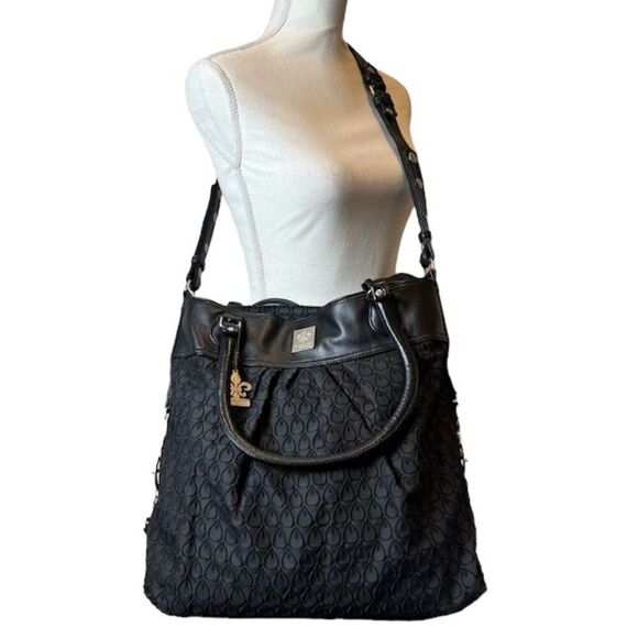 NWOT Kalencom On The Wild Side Bag in Peacock Feather with Accessories Black - Picture 8 of 12